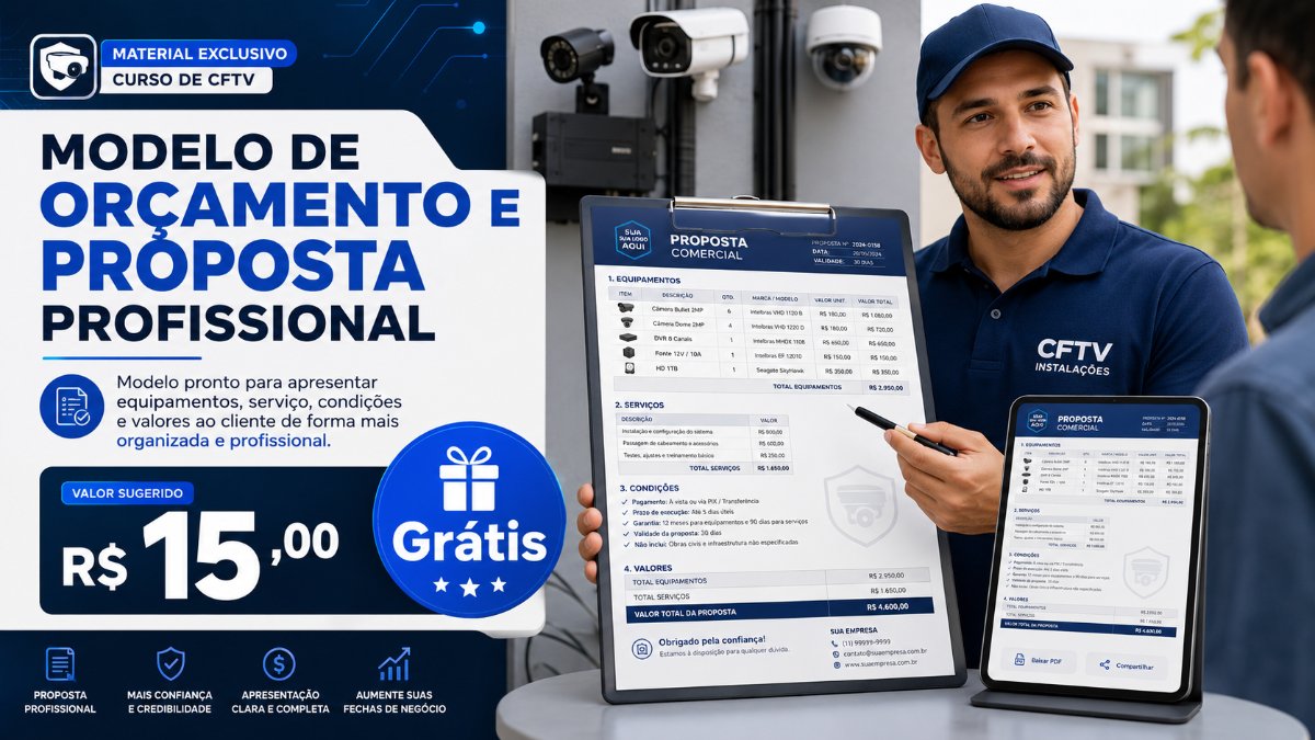 Modelo de Orçamento e Proposta Profissional