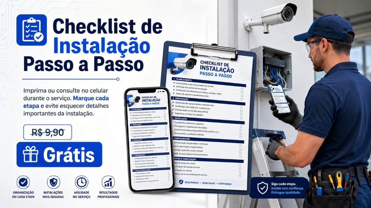 Checklist de Instalação Passo a Passo